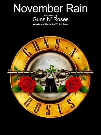 November Rain Sheet Music Preview