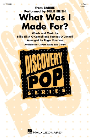 What Was I Made For? (arr. Roger Emerson) Sheet Music Preview