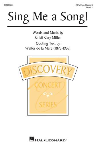 Sing Me A Song! Sheet Music Preview