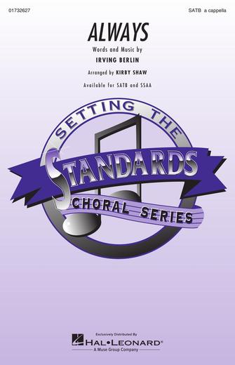 Always (arr. Kirby Shaw) Sheet Music Preview