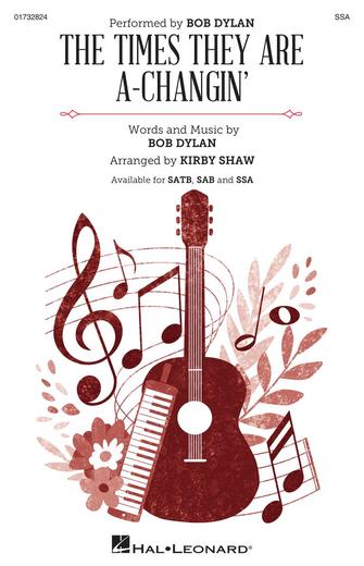 The Times They Are A-Changin' (arr. Kirby Shaw) Sheet Music Preview