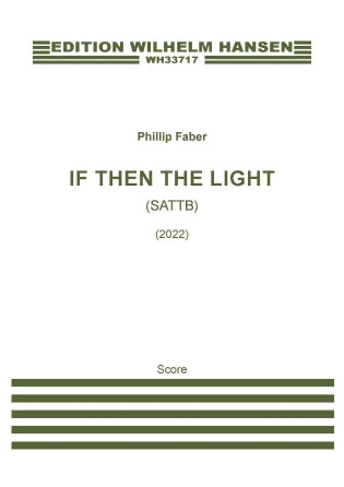 If Then The Light Sheet Music Preview