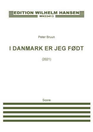 I DANMARK ER JEG FØDT Sheet Music Preview