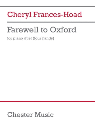 Farewell to Oxford Sheet Music Preview