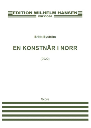 En Konstnar I Norr Sheet Music Preview