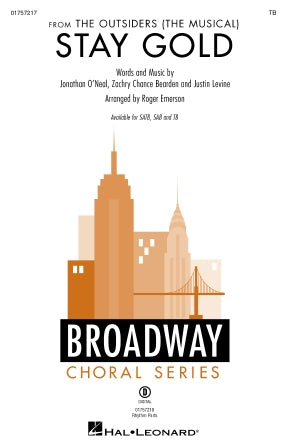 Stay Gold (from The Outsiders) (arr. Roger Emerson) Sheet Music Preview