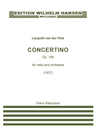 Concertino for Cello And Orchestra - Piano Reduction Sheet Music Preview