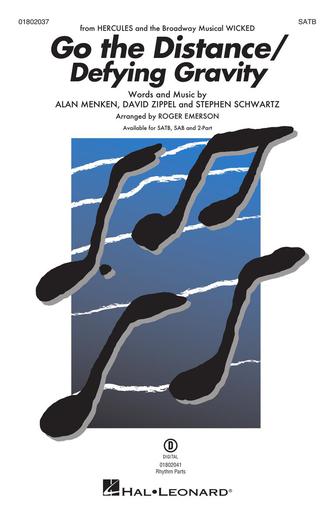 Go The Distance / Defying Gravity (arr. Roger Emerson) Sheet Music Preview