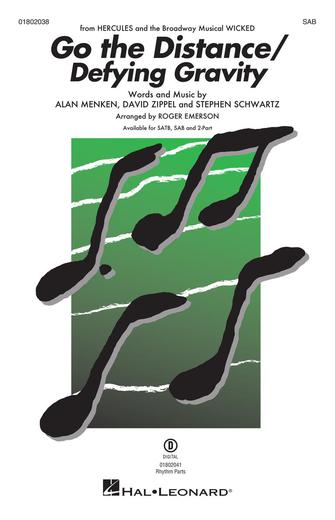 Go The Distance / Defying Gravity (arr. Roger Emerson) Sheet Music Preview