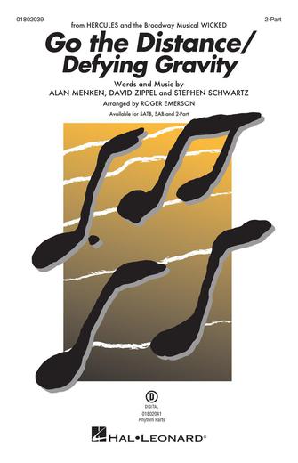 Go The Distance / Defying Gravity (arr. Roger Emerson) Sheet Music Preview