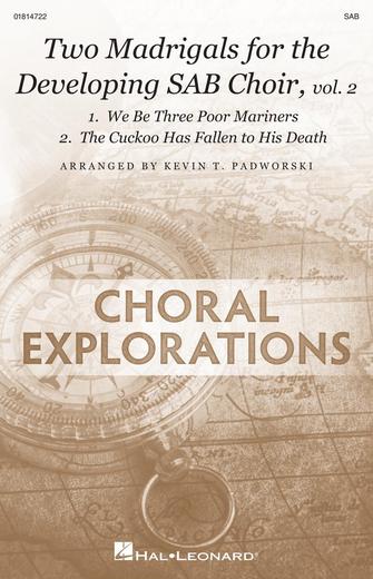 Two Madrigals for the Developing SAB Choir, Vol. 2 Sheet Music Preview