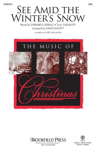 See Amid The Winter's Snow (arr. John Leavitt) Sheet Music Preview