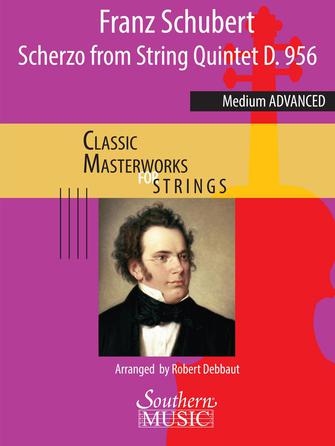 Scherzo from String Quintet, D. 956 (arr. Robert Debbaut) - Cello Sheet Music Preview