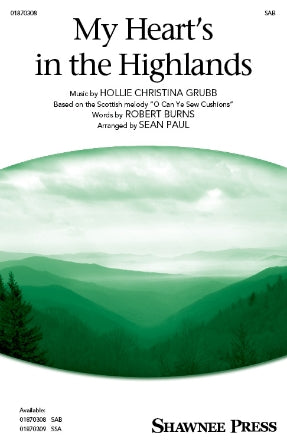 My Heart's In The Highlands (arr. Sean Paul) Sheet Music Preview