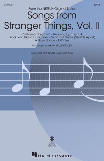 Songs from Stranger Things, Vol. II Sheet Music Preview
