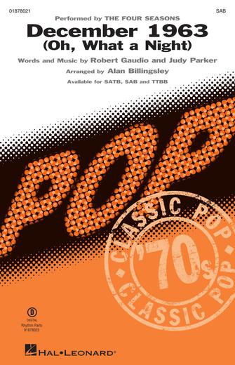 December 1963 (Oh, What A Night) (arr. Alan Billingsley) Sheet Music Preview