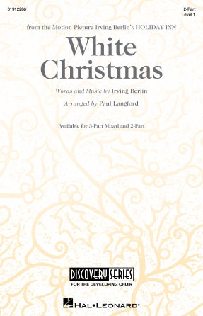 White Christmas Sheet Music Preview