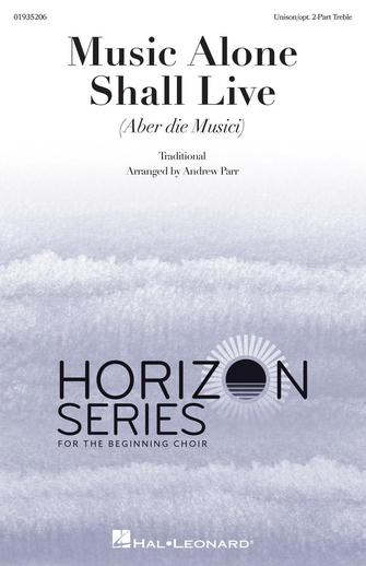 Music Alone Shall Live (Aber Die Musici) Sheet Music Preview