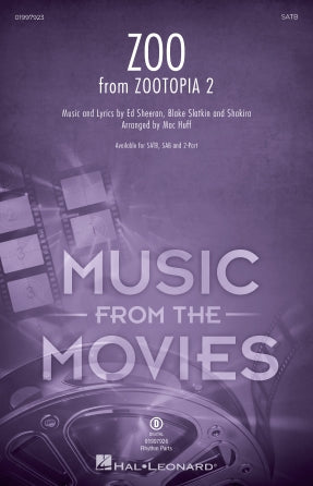Zoo (from Zootopia 2) (arr. Mac Huff) Sheet Music Preview
