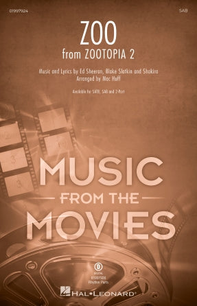 Zoo (from Zootopia 2) (arr. Mac Huff) Sheet Music Preview