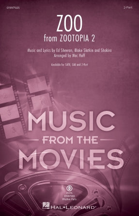Zoo (from Zootopia 2) (arr. Mac Huff) Sheet Music Preview