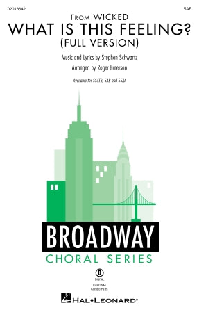 What Is This Feeling? (from Wicked) (Full version) (arr. Roger Emerson) Sheet Music Preview