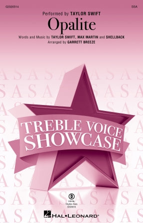 Opalite (arr. Garrett Breeze) Sheet Music Preview