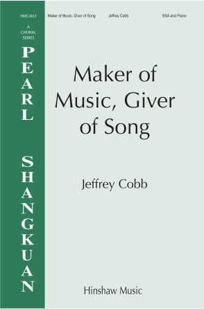 Maker of Music, Giver of Song Sheet Music Preview