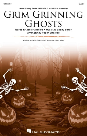 Grim Grinning Ghosts (arr. Roger Emerson) Sheet Music Preview