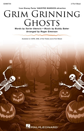 Grim Grinning Ghosts (arr. Roger Emerson) Sheet Music Preview