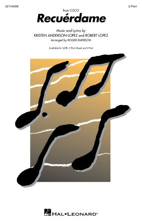 Recuérdame (from Coco) (arr. Roger Emerson) Sheet Music Preview