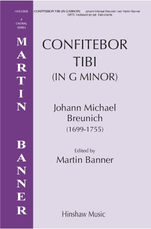 Confitebor Tibi in G Minor Sheet Music Preview