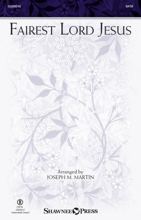 Fairest Lord Jesus Sheet Music Preview