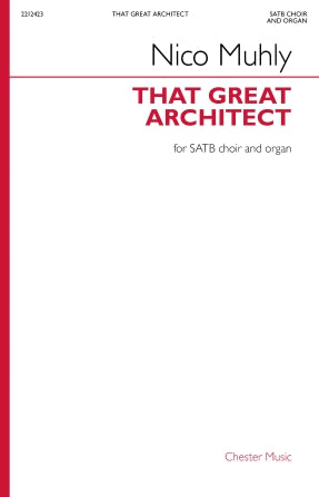 That Great Architect Sheet Music Preview