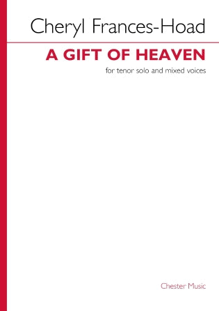 A Gift Of Heaven (for Tenor Solo and Mixed Voices) Sheet Music Preview