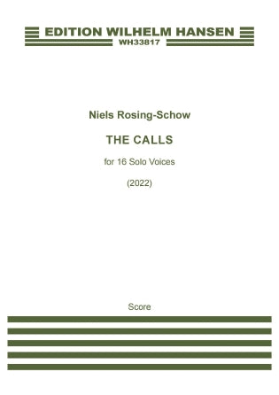 The Calls (for 16 Solo Voices) Sheet Music Preview