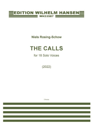 The Calls (for 18 Solo Voices) Sheet Music Preview