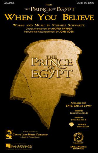 When You Believe (from The Prince Of Egypt) (arr. Audrey Snyder) Sheet Music Preview
