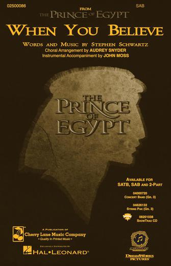 When You Believe (from The Prince Of Egypt) (arr. Audrey Snyder) Sheet Music Preview