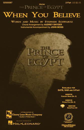 When You Believe (from The Prince Of Egypt) (arr. Audrey Snyder) Sheet Music Preview