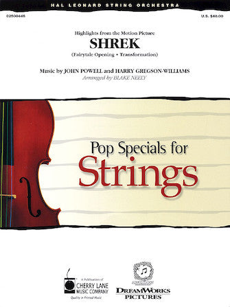 Highlights from Shrek - Violin 3 (Viola Treble Clef) Sheet Music Preview