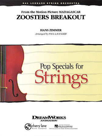 Zoosters Breakout (from Madagascar) - Violin 2 Sheet Music Preview