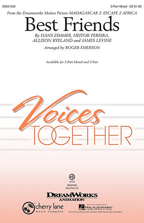 Best Friends (from Madagascar 2: Escape 2 Africa) Sheet Music Preview