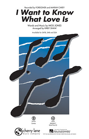 I Want To Know What Love Is - Synthesizer Sheet Music Preview