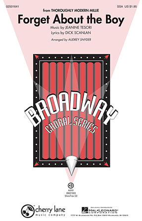 Forget About The Boy (from Thoroughly Modern Millie) (arr. Audrey Snyder) Sheet Music Preview