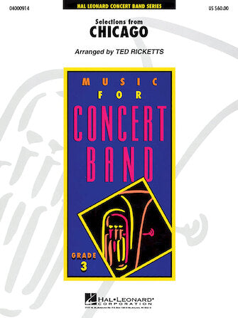 Selections from Chicago (arr. Ted Ricketts) - Bb Trumpet 2 Sheet Music Preview