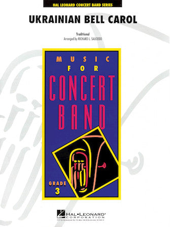 Ukrainian Bell Carol (arr. Richard L. Saucedo) Sheet Music Preview