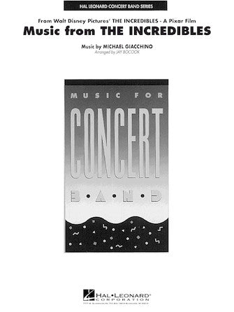Music from The Incredibles (arr. Jay Bocook) - Percussion 2 Sheet Music Preview