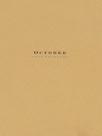 October (arr. Paul Lavender) Sheet Music Preview