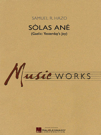 Sòlas Ané (Yesterday's Joy) - Baritone B.C. Sheet Music Preview
